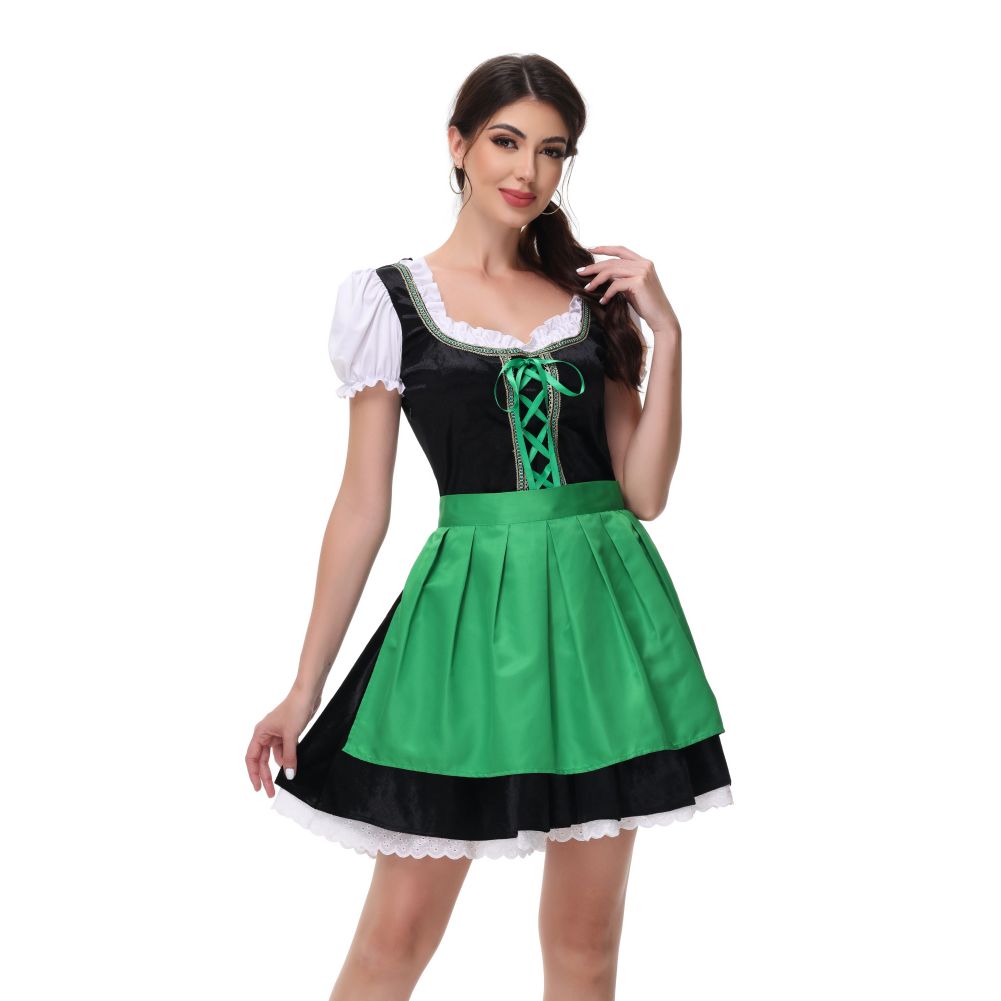 Oktoberfest Costumes Women German Traditional Bavarian  Beer Maid Outfits